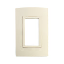 Placa Leviton modular ultra para accesorios decora marfil - La nueva eléctrica