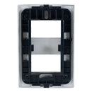 Placa Leviton modular ultra 2 Módulos aluminio - La nueva eléctrica