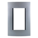 Placa Leviton modular ultra 3 Módulos aluminio - La nueva eléctrica