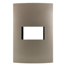 Placa Leviton modular ultra 1 Módulo champagne - La nueva eléctrica