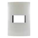 Placa Leviton modular ultra 1 Módulo blanco perlado - La nueva eléctrica