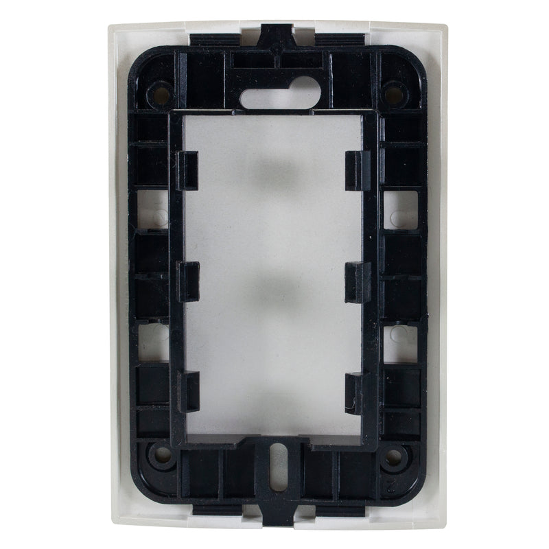 Placa Leviton modular ultra ciega blanco perlado