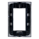 Placa Leviton modular ultra 3 Módulos grafito - La nueva eléctrica