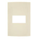 Placa Leviton modular Ultra 1 módulo marfil - La nueva eléctrica