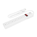 Multicontacto Sanelec 6 contactos 2 USB - La nueva eléctrica