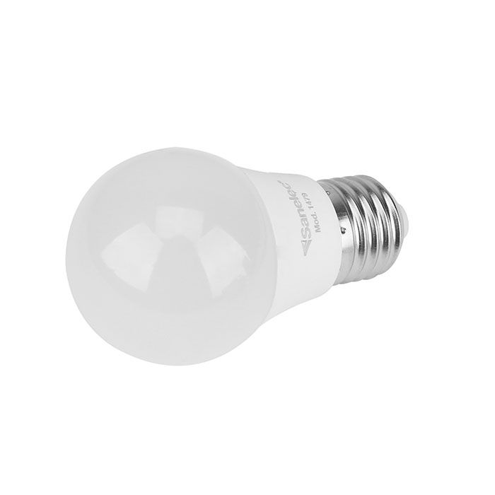 Foco Sanelec bulbo led 6w 100-240 6500k