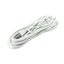 Extensión Sanelec doméstica 8 m blanca reforzada 2x17 - La nueva eléctrica