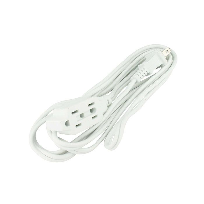 Extensión Sanelec doméstica 2 m blanca reforzada 2x19