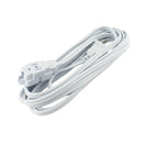 Extensión sanelec doméstica 3 m blanca reforzada 2x20 - La nueva eléctrica