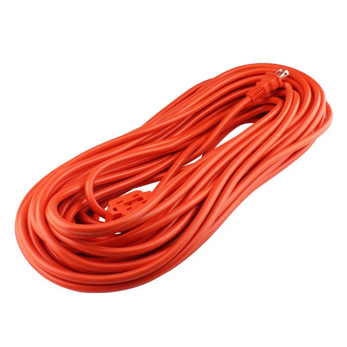 Extensión Sanelec 25 mts 2 x16 uso rudo naranja