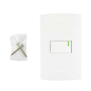 Placa sanelec roma con 1 apagadores sencillo - La nueva eléctrica