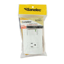 Placa sanelec roma con contacto y apagador - La nueva eléctrica