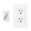 Placa sanelec roma con 2 contactos - La nueva eléctrica