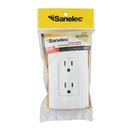 Placa sanelec roma con 2 contactos - La nueva eléctrica