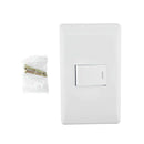 Placa sanelec italia con apagador sencillo - La nueva eléctrica