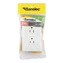 Placa sanelec italia con 2 contactos - La nueva eléctrica